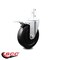 Service Caster 5 Inch Hard Rubber Swivel 7/8 Inch Square Stem Caster with Total Lock Brake SCC SCC-SQTTL20S514-HRS-78 - alternate 1